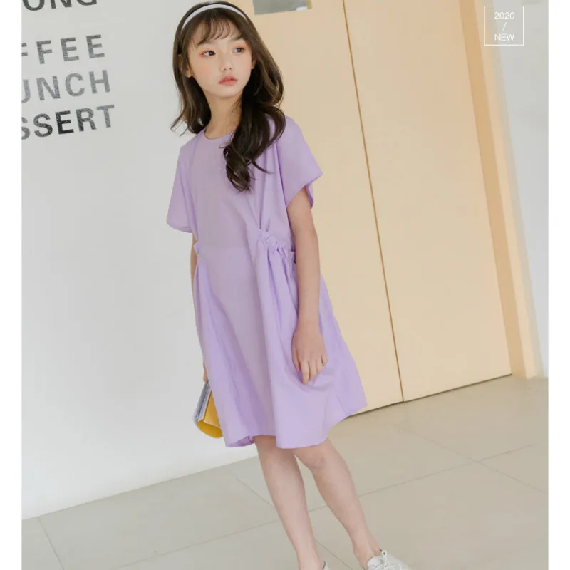 Летнее платье для девочек в Корейском стиле коллекция 2020 года вечерние принцессы