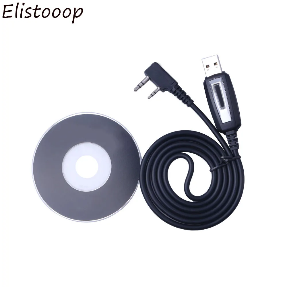 Двухсторонний кабель для программирования Baofeng UV 5R Driver с CD программным