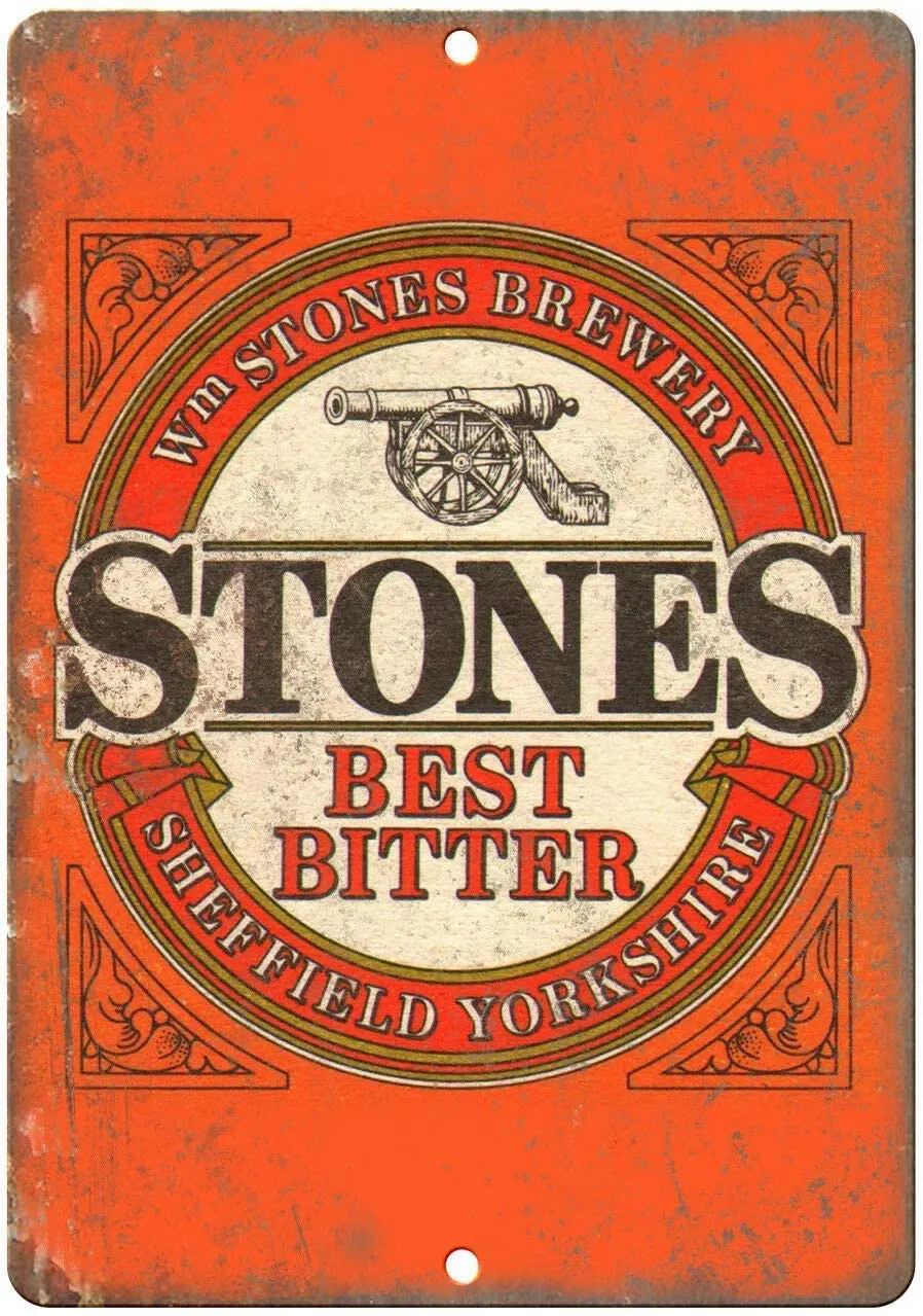 

Stones Best Bitter Beer Brewery Poster Funny Art Decor Vintage Aluminum Retro Metal Tin Sign Painting Decorative Signs 20x30cm