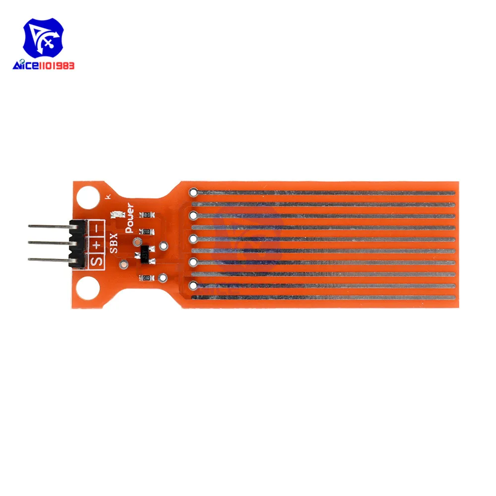 2 шт./лот модуль датчика уровня воды от дождя diymore для Arduino | Электронные компоненты