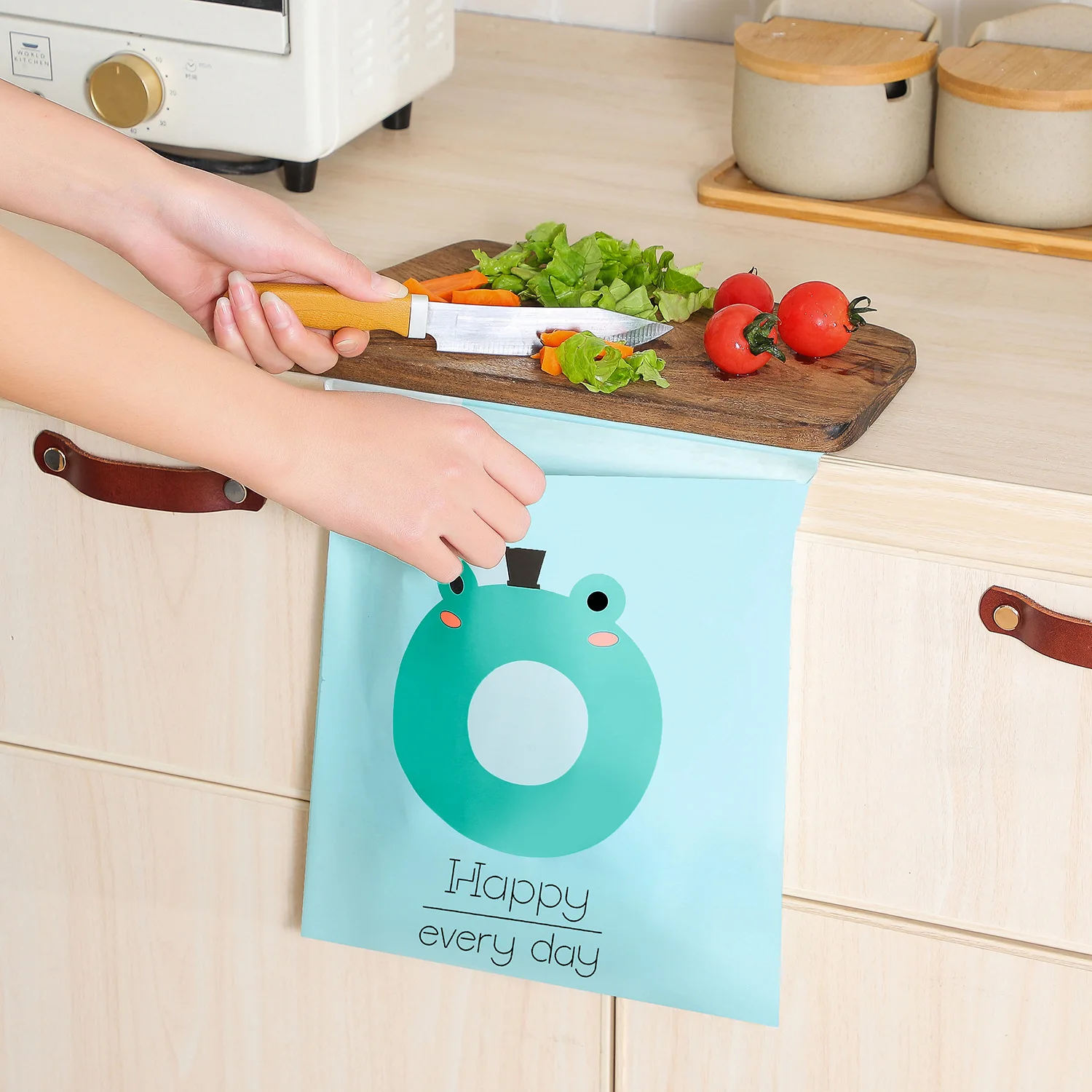 15 шт. одноразовые мешки для мусора на клейкой основе|Мешки мусора| |