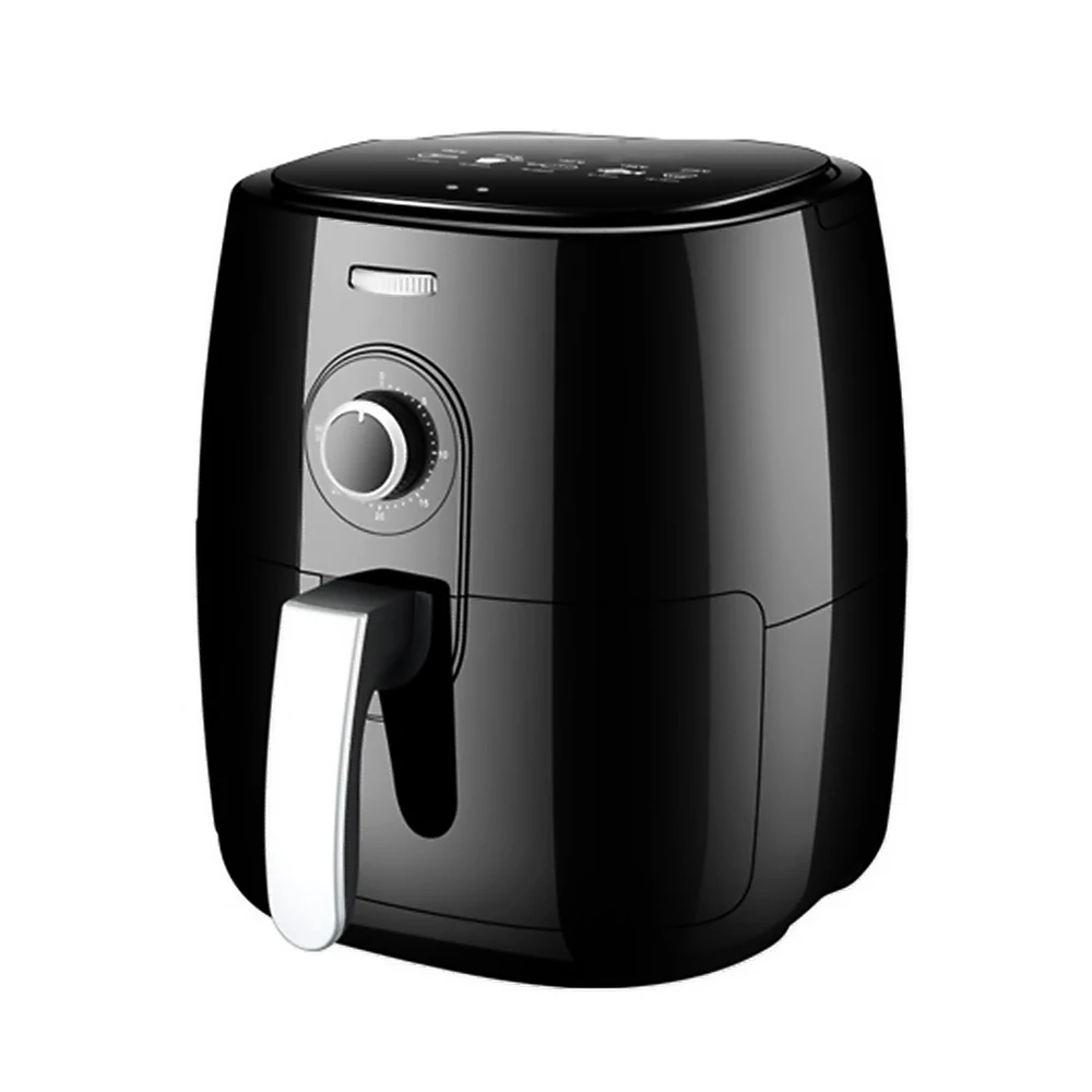

Air Fryer Oven 5L Large Electric Air Fryer Cooker Frying Pot Built-in Grill Non-stick Auto Shut Off Timer with Knob Control