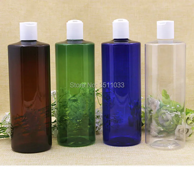 10 шт. 500 мл большой пластиковый флакон с верхней крышкой для шампуня и тела