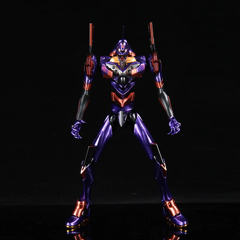 Оригинальный BANDAI 1/144 металлический раскраска EVA-01 Пробуждение VER. Фигурка-робот