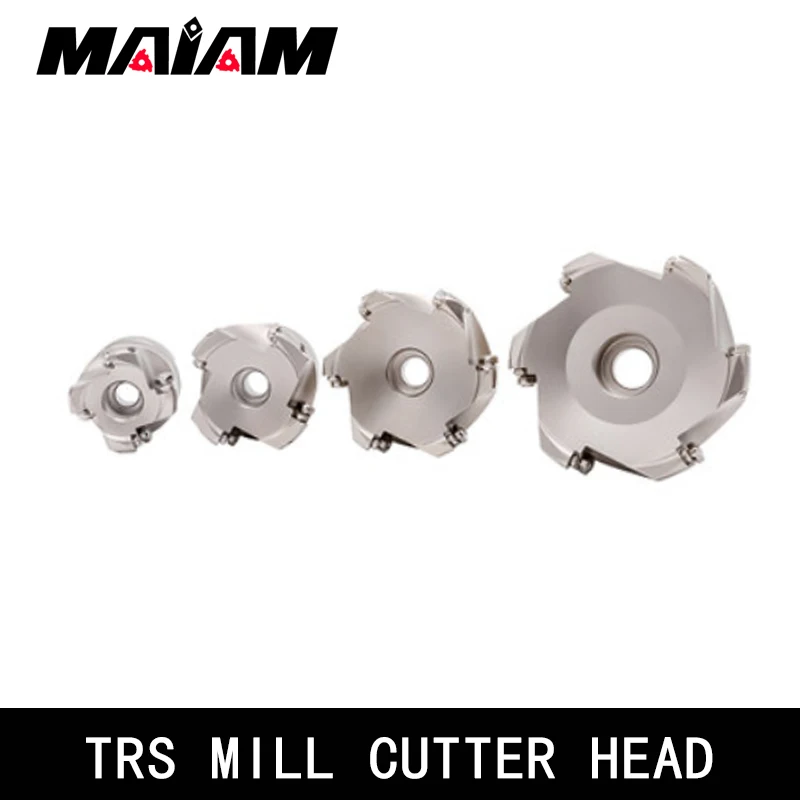 

CNC Milling cutter head TRS round nose milling cutter CNC plane milling cutter trs cutter head 50 63 80 100 for RDMT RDMT10t3