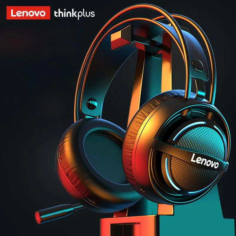 

Lenovo G30 7.1 Stereo Wired Over-Ear Gaming Headset Hi-Fi Headphones TWS with RGB Light Earphones With Micr for Game Players