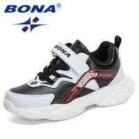 bona 2020 new designers trendy sport shoes children outdoor casual sneakers kids breathable soft running walking shoes boys girl