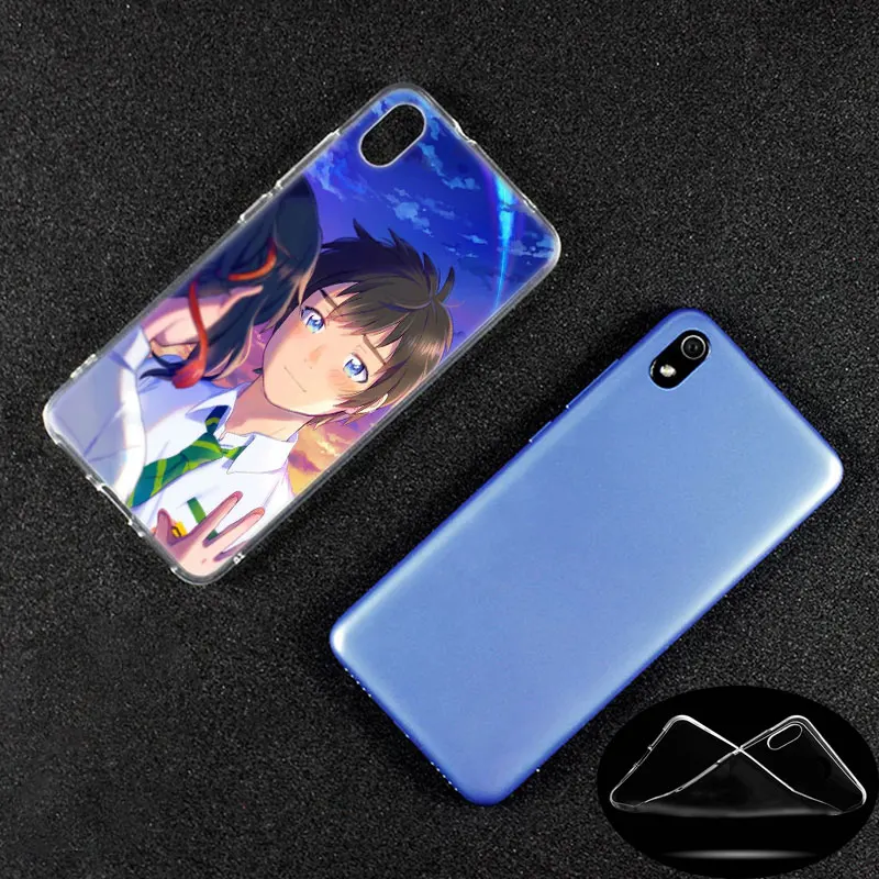 Роскошный силиконовый чехол аниме ваше имя Kimi no Na wa для Xiaomi Redmi K20 Pro 7 7A 6 6A 4X5 Plus S2 GO Note 8 7 6 5 Pro 4