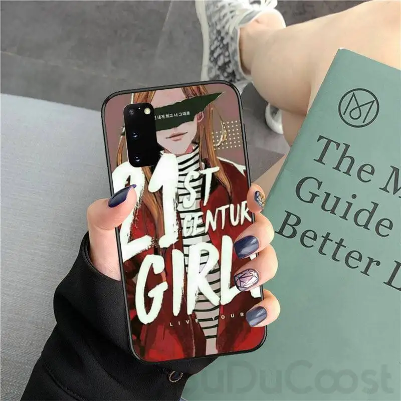 

CUCI pepakomi Bts black Phone Case Hull for Samsung Galaxy S10 S10E Lite s6 s7 s8plus s9plus S5 S20