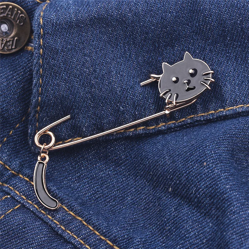 Стильная футболка с изображением персонажей видеоигр черный белый цвет котенка