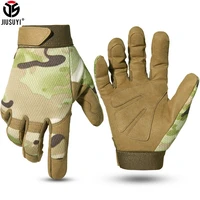 multicam tactical gloves antiskid army military bicycle airsoft motorcycle shoot paintball work gear camo full finger men women