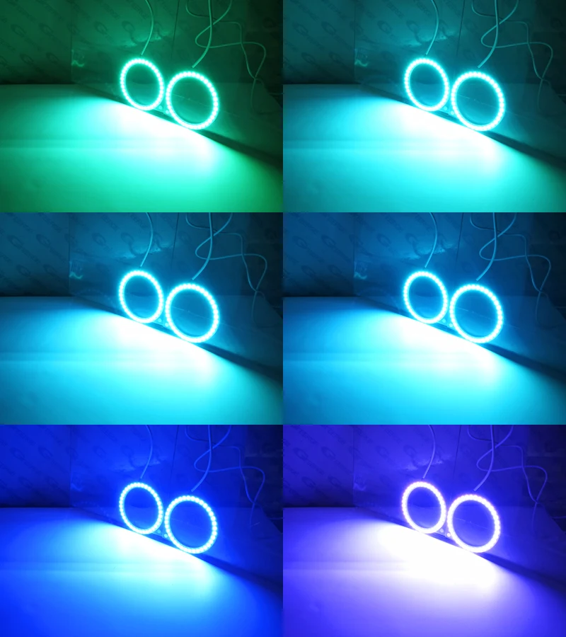 RF Дистанционное Bluetooth приложение многоцветный RGB комплект светодиодов глаза
