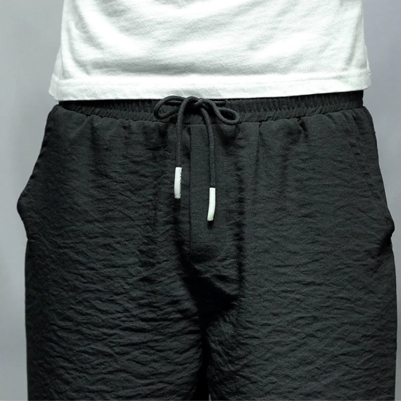 2020 Летние повседневные шорты мужские однотонные Свободные джоггеры Homme размера