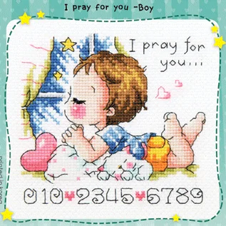 

SO4107 DIY Mini Cartoon Package Craft Stich Cross Stitch Cotton Fabric Needlework Embroidery Crafts Counted Cross-Stitching Kits