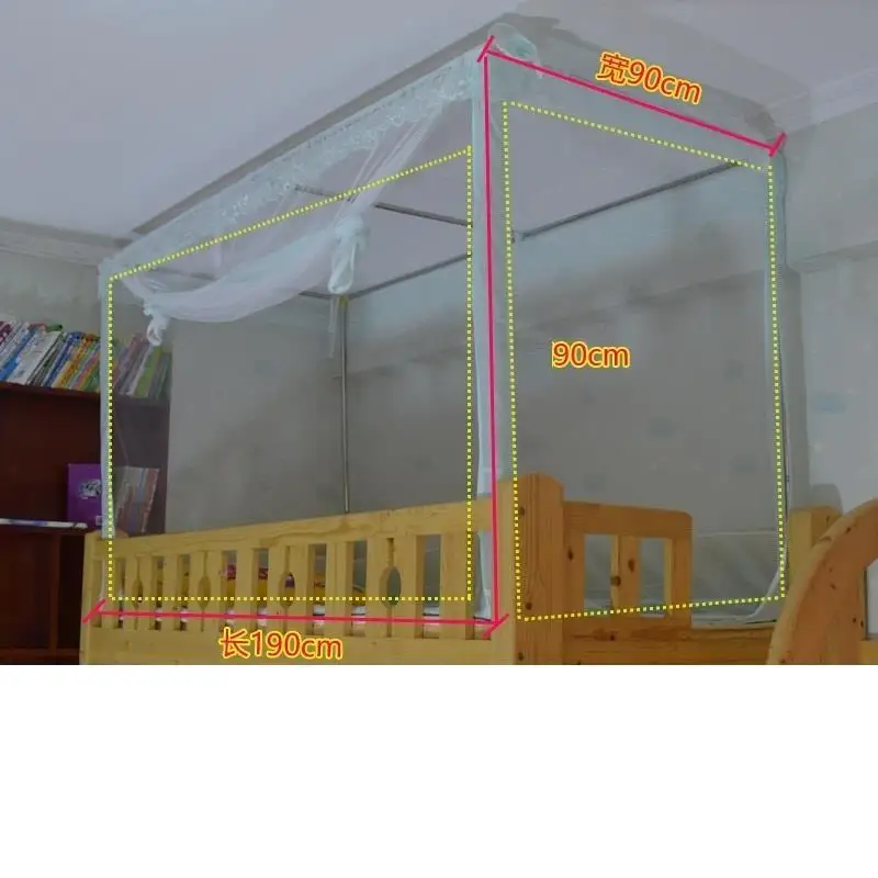 

Скандинавские занавески Cama Mosquitera колышка для девочки Декор детской комнаты навес с москитной сеткой для двуспальной кровати