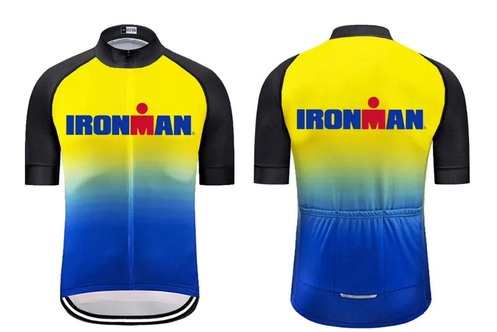 IRONMAN, велосипедные майки, топы для гонок, велосипедная одежда, Ropa Ciclismo, короткий рукав, mtb, велосипед, Джерси, рубашка, Майо, Ciclismo