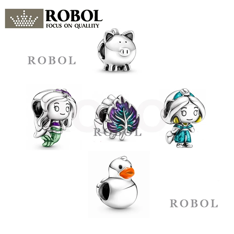 

Бусины круглые из серебра 2021 пробы, в форме сердца