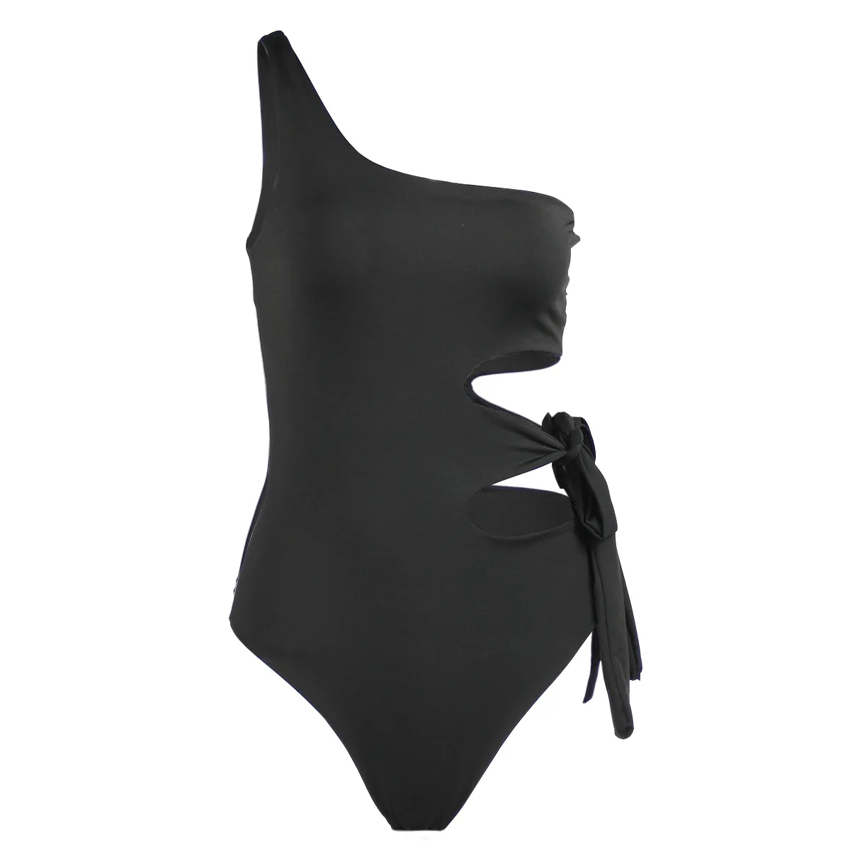 Консервативный бандажный купальник женский цельный бикини тонкий сексуальный