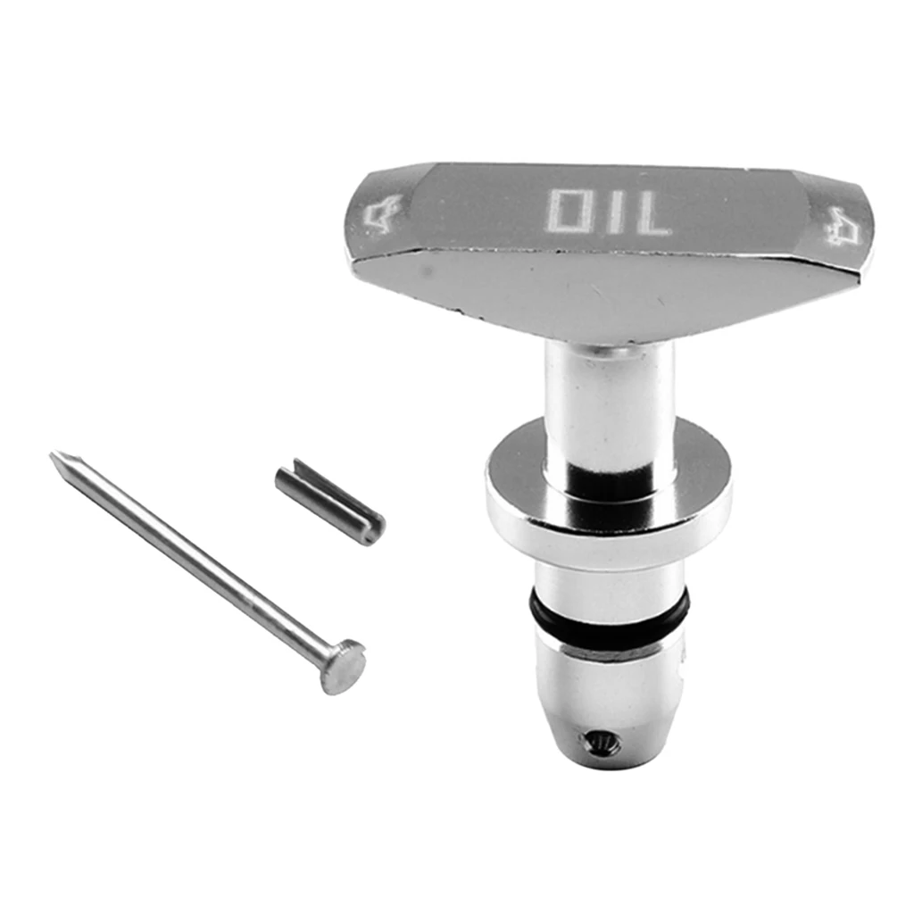 

1 шт. сверхмощная заготовка масляный щуп сменная Серебряная ручка для Ford GT V8 GT50