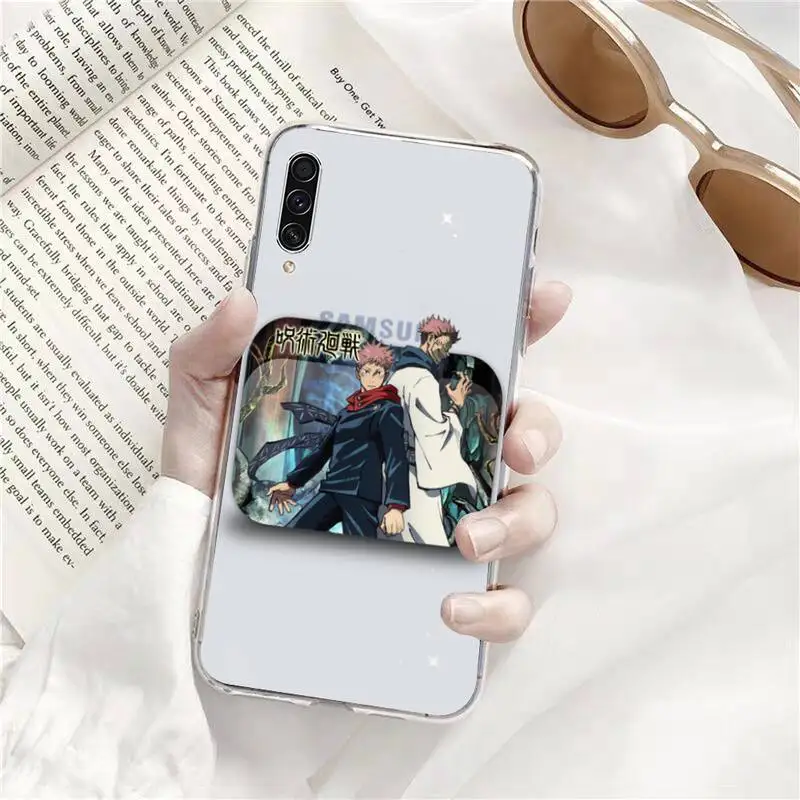 

Jujutsu Kaisen Phone Case Transparent Clear For Samsung Galaxy A71 A21s S8 S9 S10 plus note 20 ultra