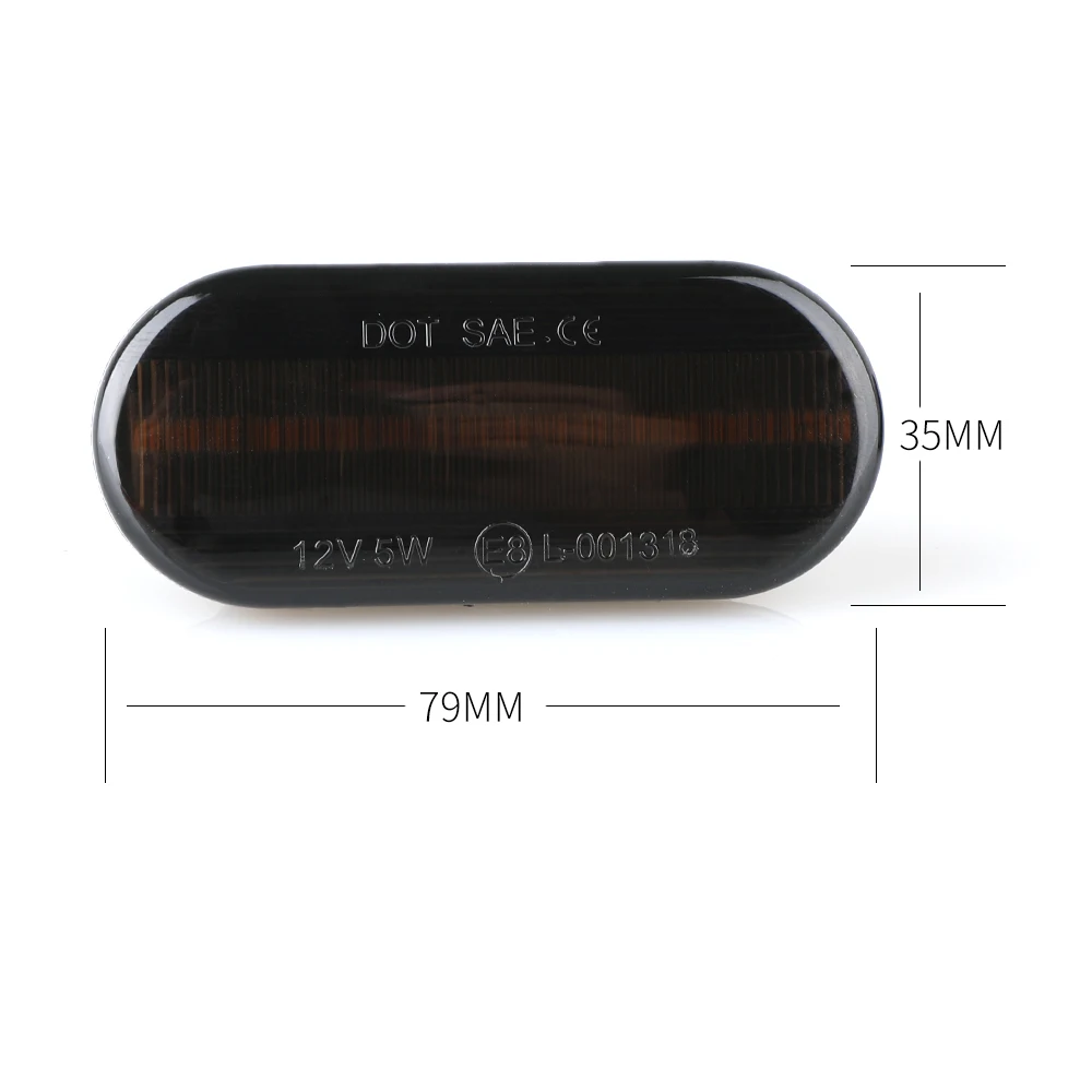 2 шт. светодиодный динамический габаритный указатель поворота для vw t5 Bora Golf 3 4 5