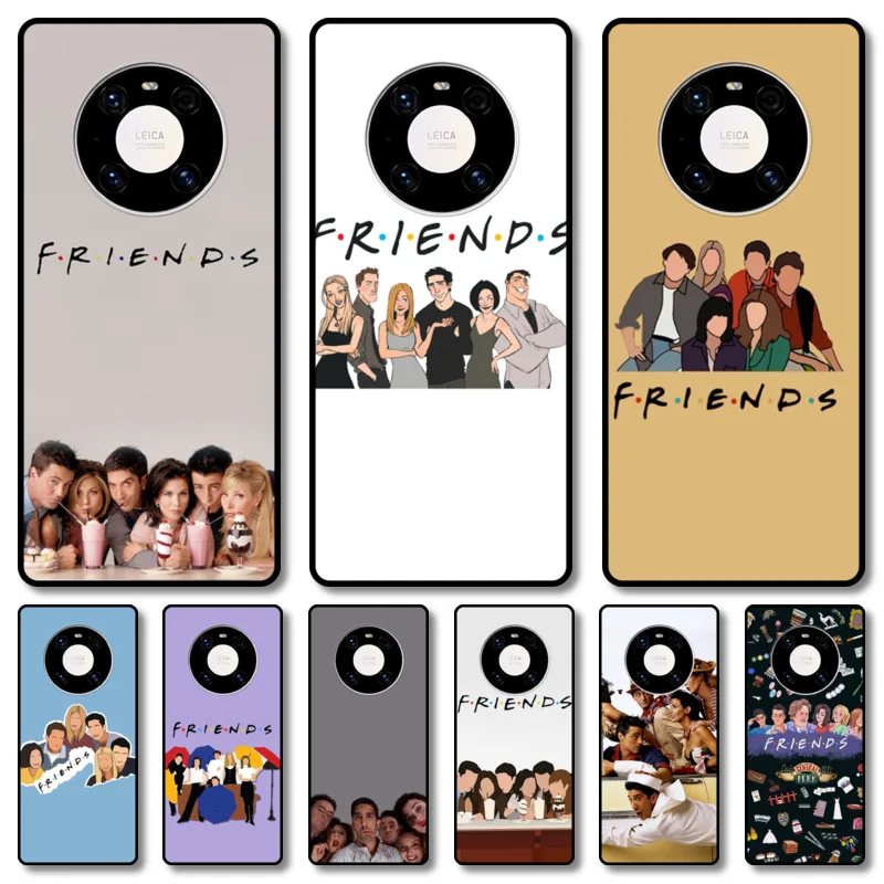 Humor TV Phone Case For Huawei mate 40 30 10 20 8 9 Lite Z Pro RS black cell shell | Mobile Cases &amp Covers