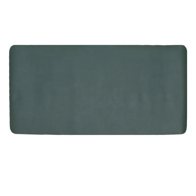 

PU Mouse Pad Mouse Cushion Anti Mouse Protector Computer Accessory Home Gadget for Home Net Bar (Olive Green)