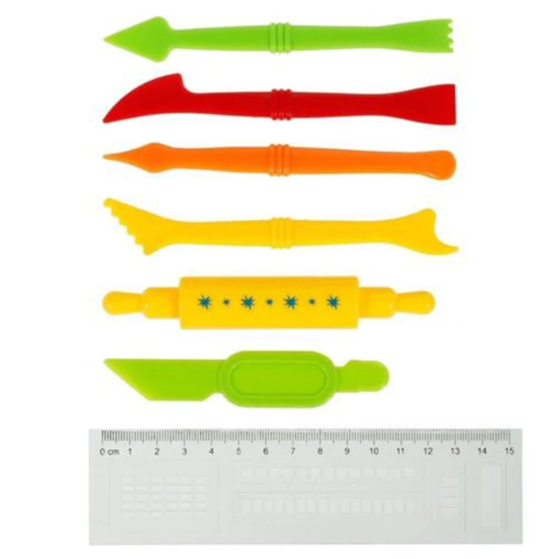 26 Dough Tool Play Kit Modelling Doh Clay Craft Rolling Pins Cookie Cutters AU | Дом и сад