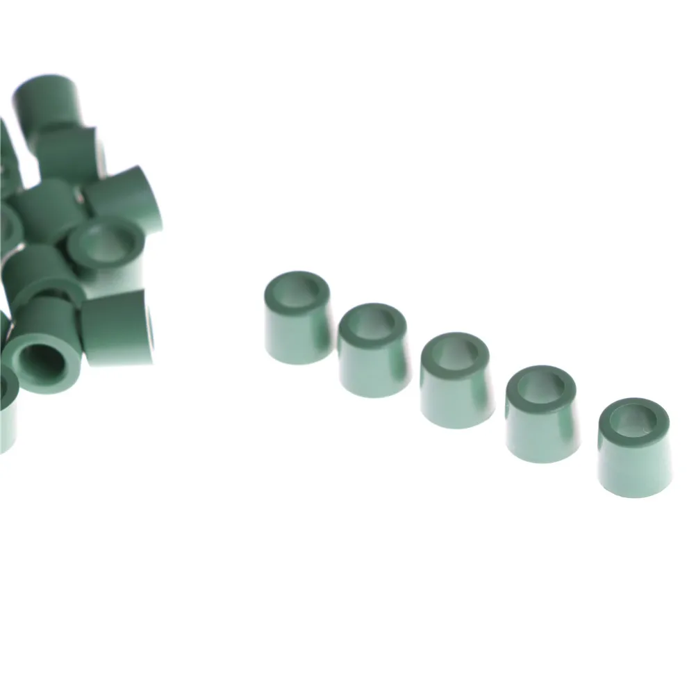 

50pcs Green Air Conditioning 1/4'' Valve Gasket Manifold Repair Seal Kit Replacement O-Ring Rubber Seals Grommet Gasket