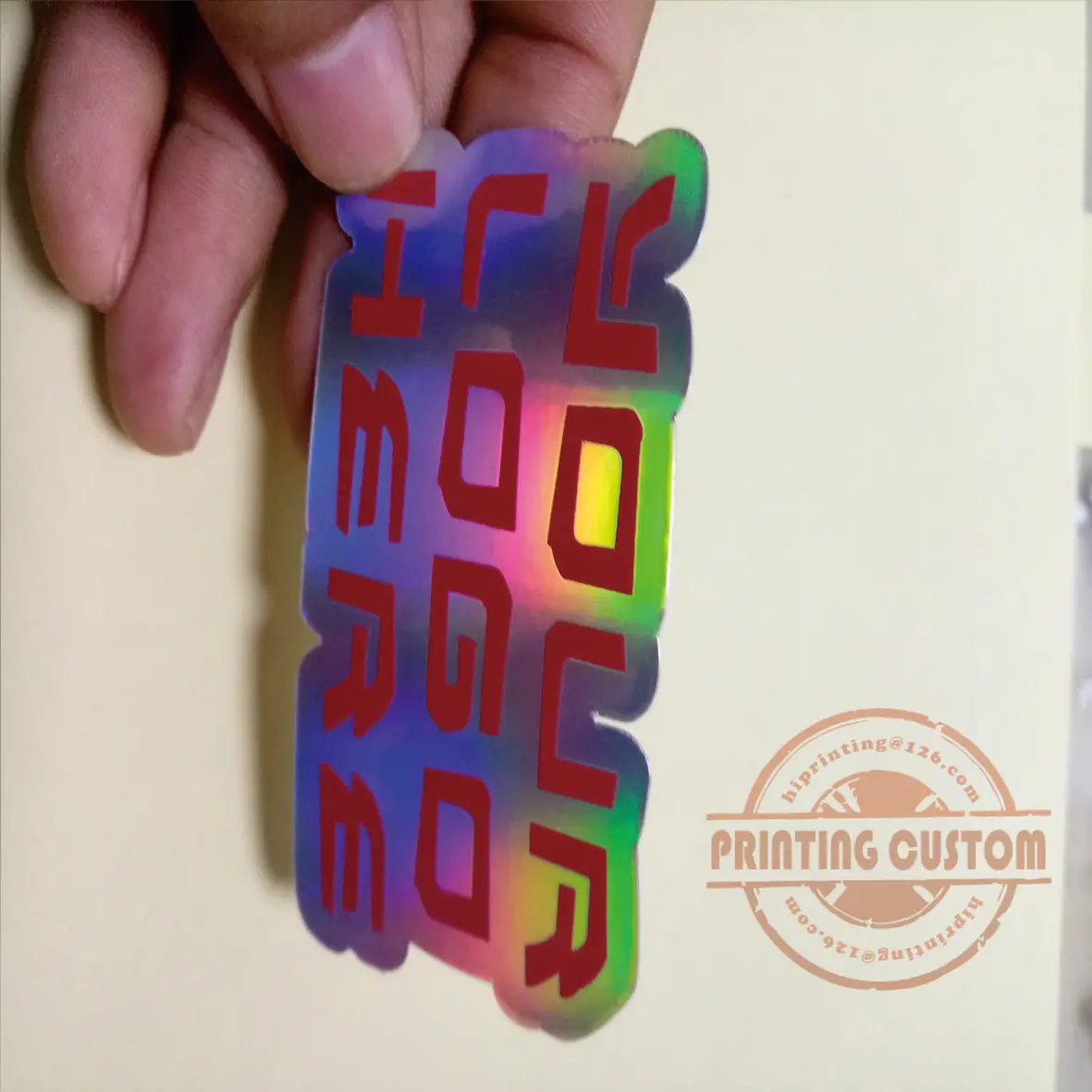 

die cut printing kiss cut shape sticker printing