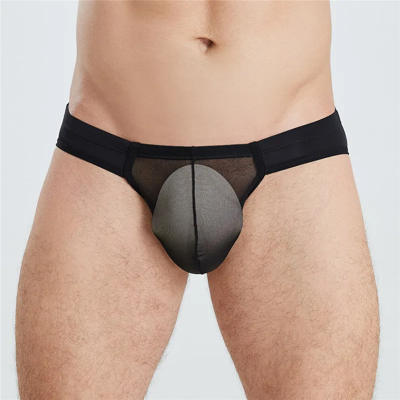 Мужские стринги шелковое прозрачное сексуальное нижнее белье ультра тонкие
