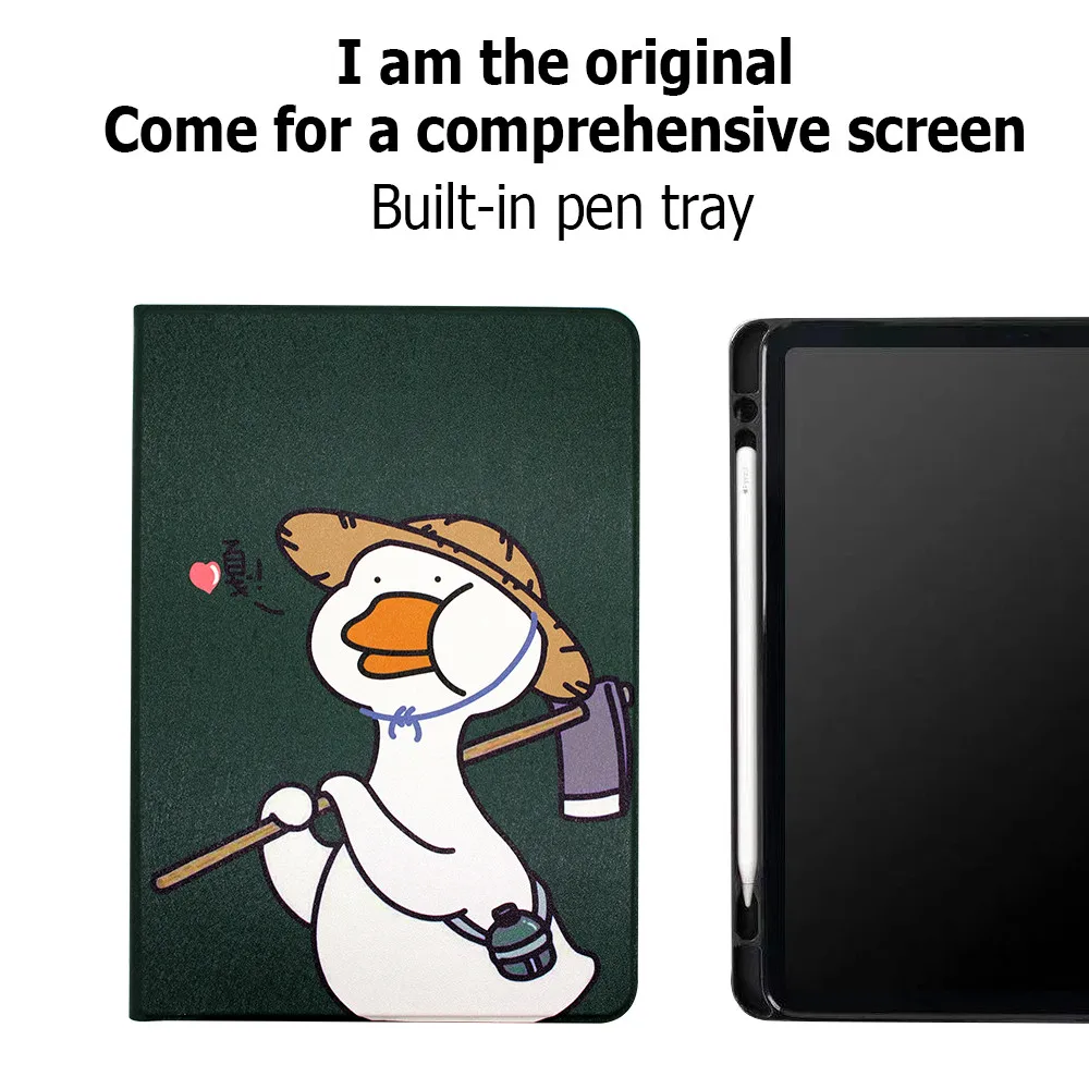 Чехол для планшета с поддоном ручки iPad 7th Gen 10 2 5/6th Air 1/2 3 Pro 5 Mini 4/5 умный чехол|Чехлы