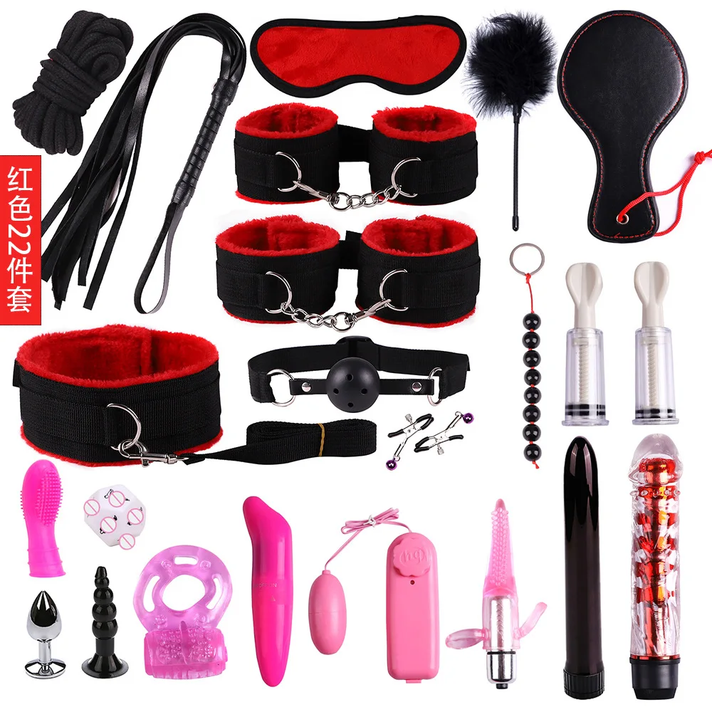 Бандаж наручники для Наборы БДСМ секс игрушечные кнут Анальная пробка пули