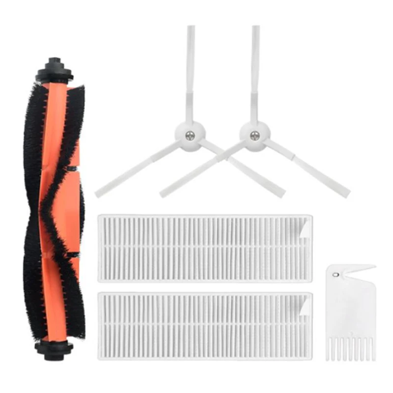 

6Pcs For Xiaomi Mijia G1 Main Brush Side Brush Filter For Xiaomi Mijia G1 Robot Vacuum Cleaner Accessories