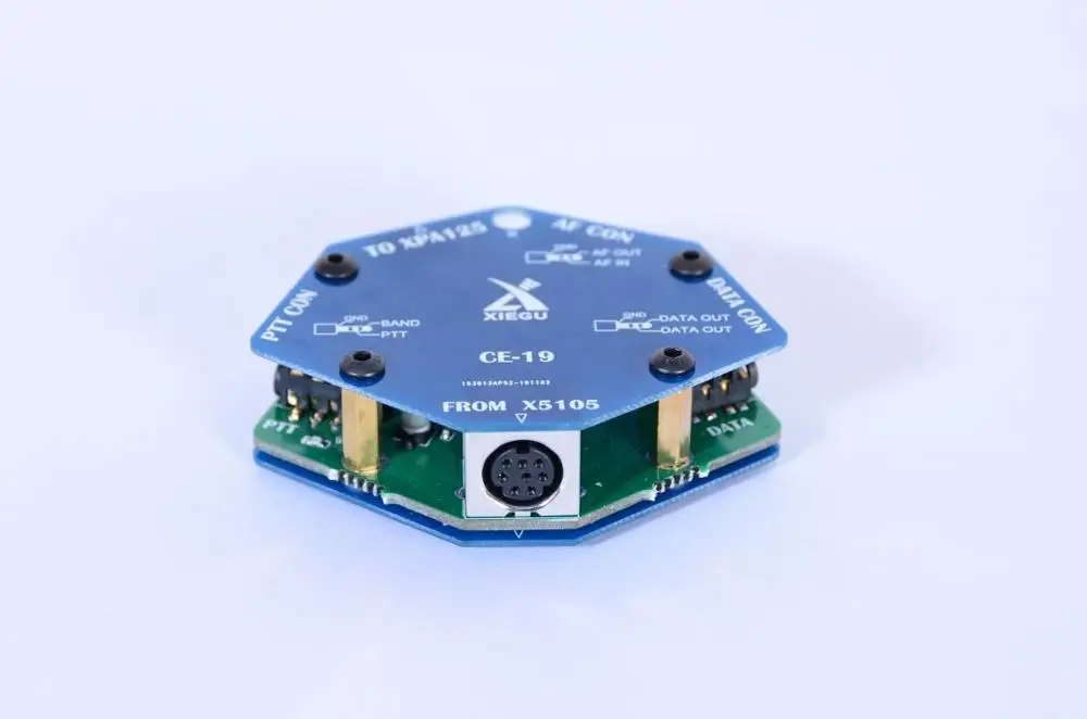 Оригинальный Xiegu CE 19 CE19 данных Интерфейс карты расширения для XIEGU X5105 G90 G90S ACC PTT