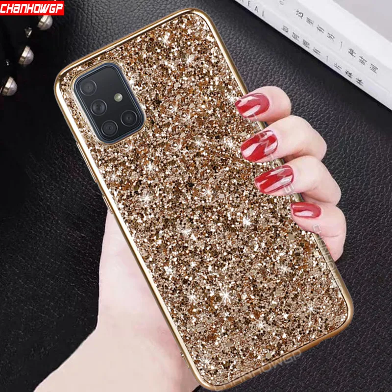 Блестящий чехол для Samsung Galaxy A51 A71 A50 A70 A30 A40 A20 A10 A60 A80 A90 A20E A10E A30S M30S M40 | Мобильные