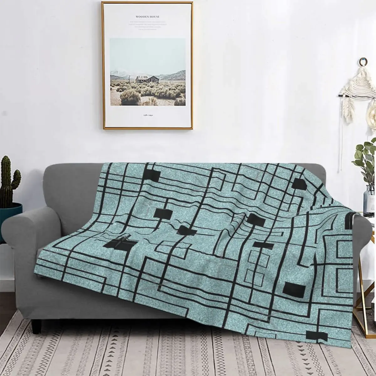 

Manta с изображением элегантной линейки для пикника