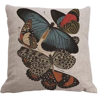 nunubee decorative 5 butterfly cushion cover pillow case pillow covers throw home sofa