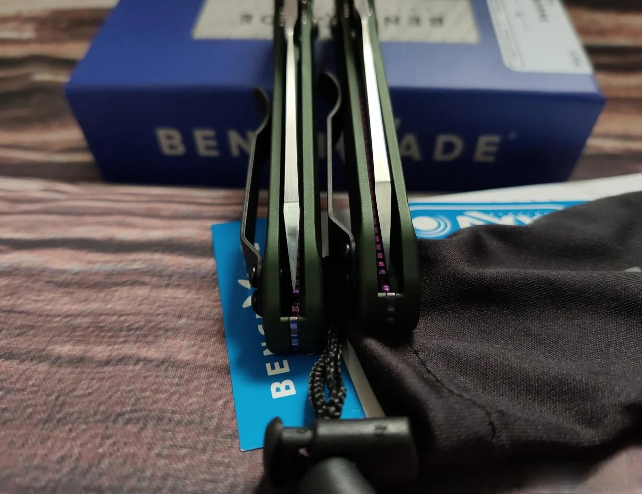 Benchmade-cuchillo plegable Osborne 940, hoja lisa de satén, 3,4 