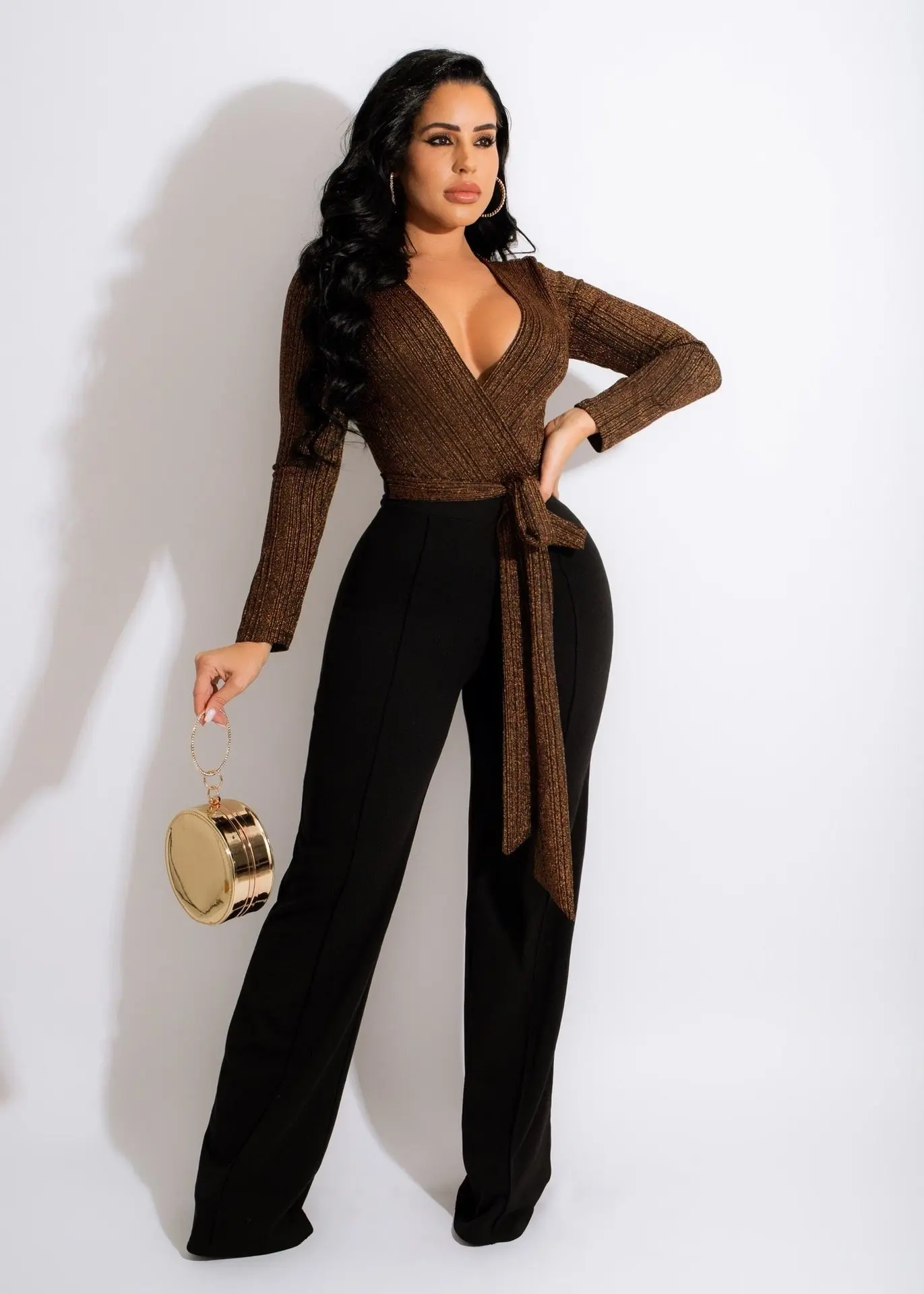 Женский комбинезон элегантная зимняя одежда 2021 года слитный наряд зимние