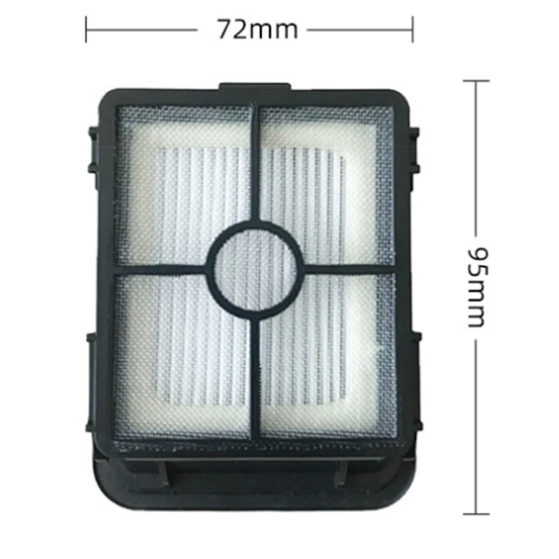 

Multifunctional Brush Pet Brush Carpet Floor Brush Filter Suitable for Bissell 2554A Vacuum Cleaner Accessories, 6Pcs