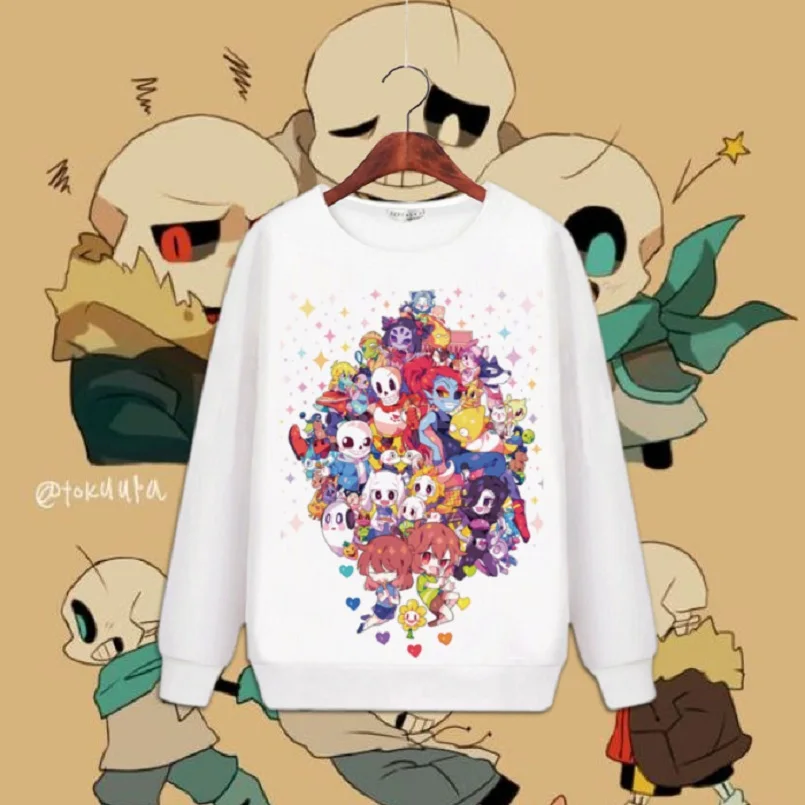 Высокое качество Q унисекс аниме Undertale фриск Toriel без папируса Повседневное с