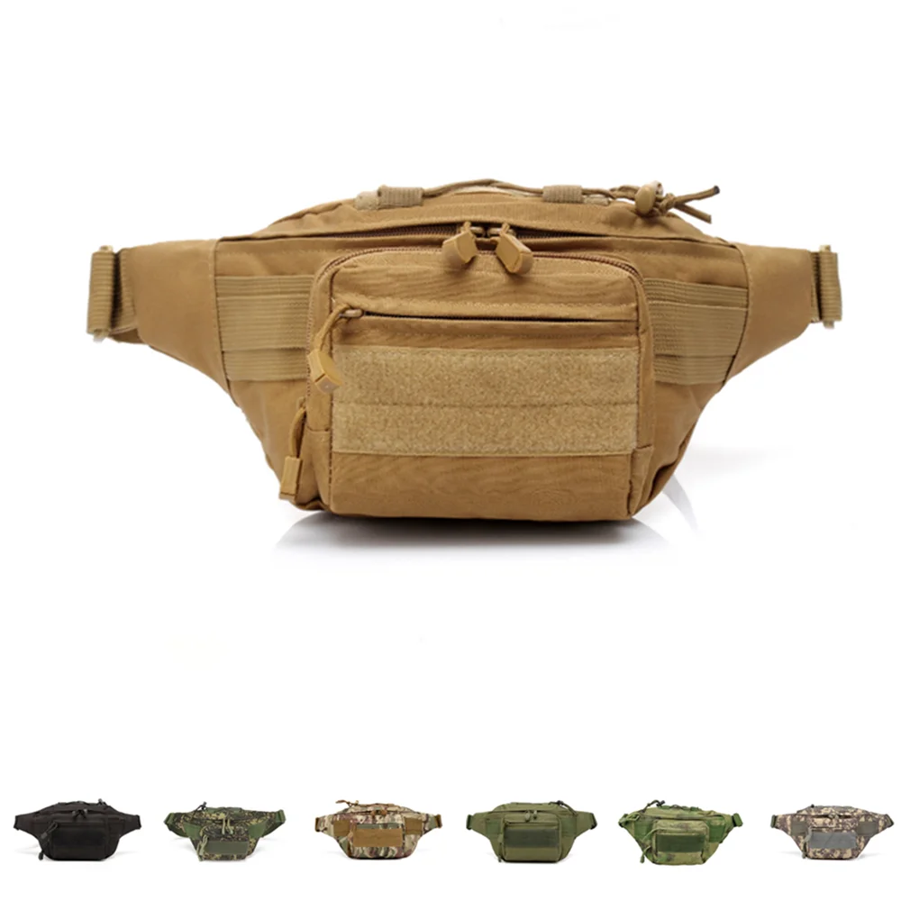 Тактический мужской поясной клатч-мешок с защитой от воды для мобильного телефона и кошелька, изготовленный из нейлона для путешествий.