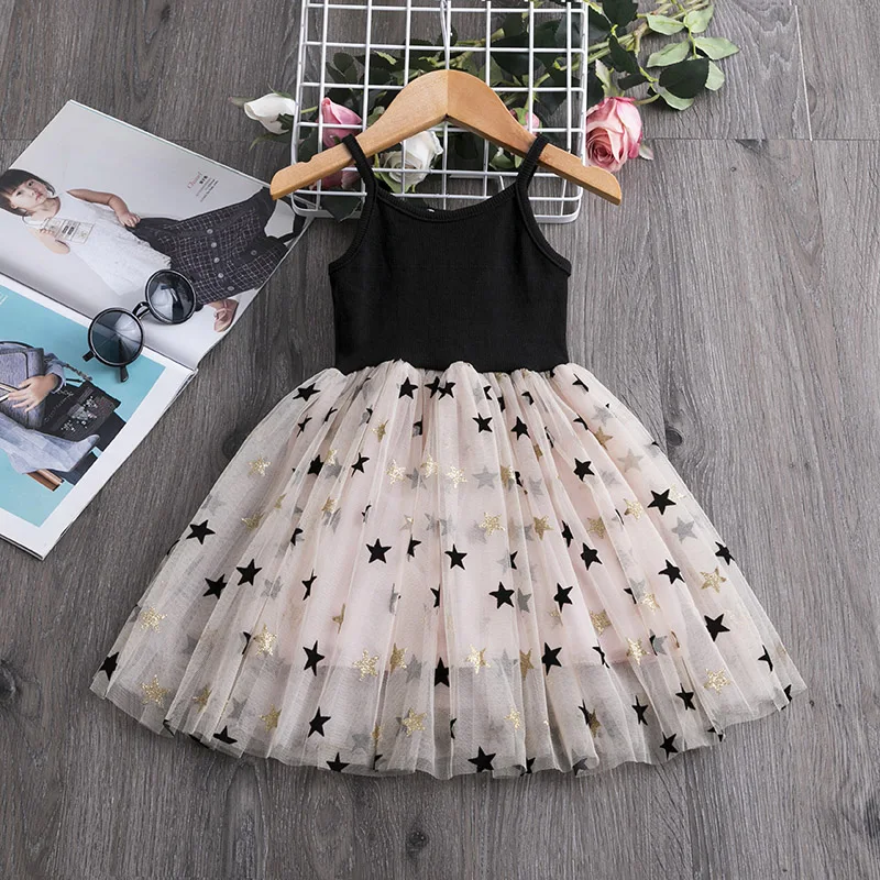 As Photo Платье принцессы с единорогом для маленьких девочек, милые платья с блестками и единорогом для маленьких девочек, костюм для маленьких девочек, детская одежда без рукавов - Цвет: As Photo