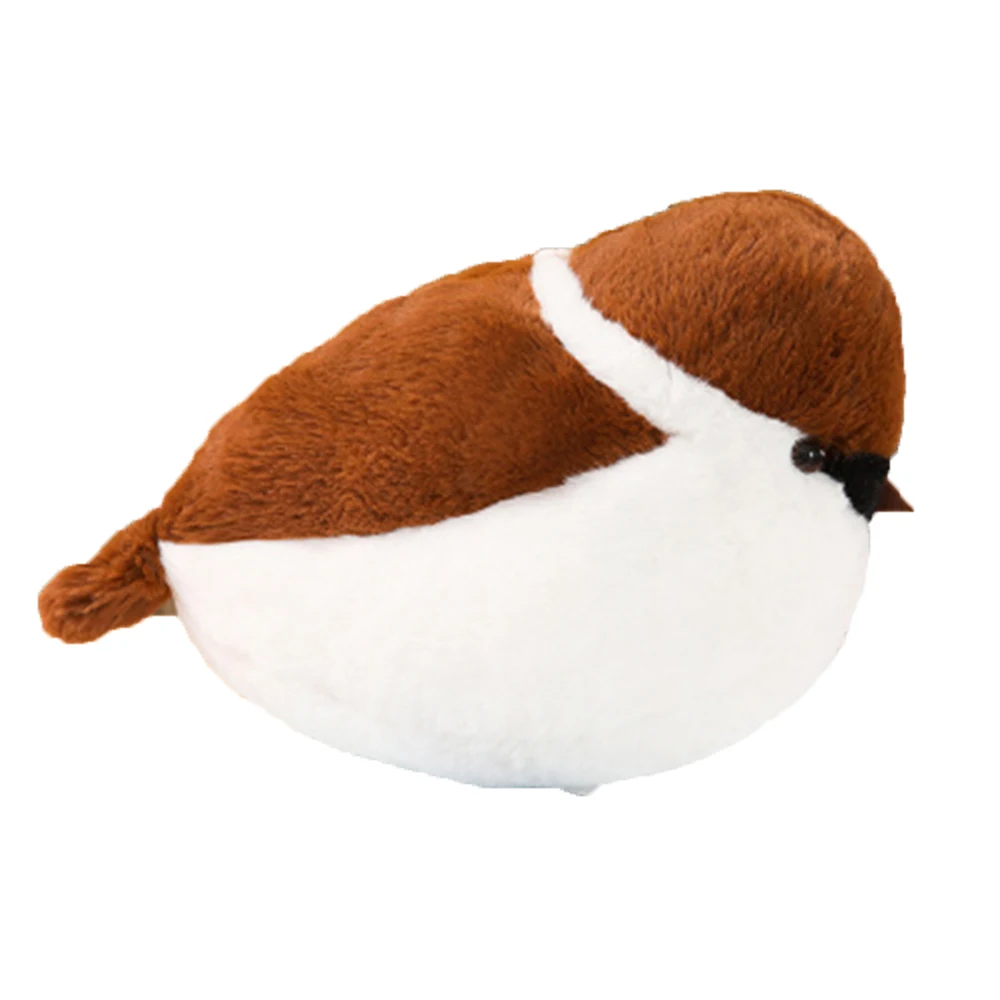 

Simulated bird doll plush toy children to appease rag doll bird nest sparrow ugly birthday gift boutique children gift