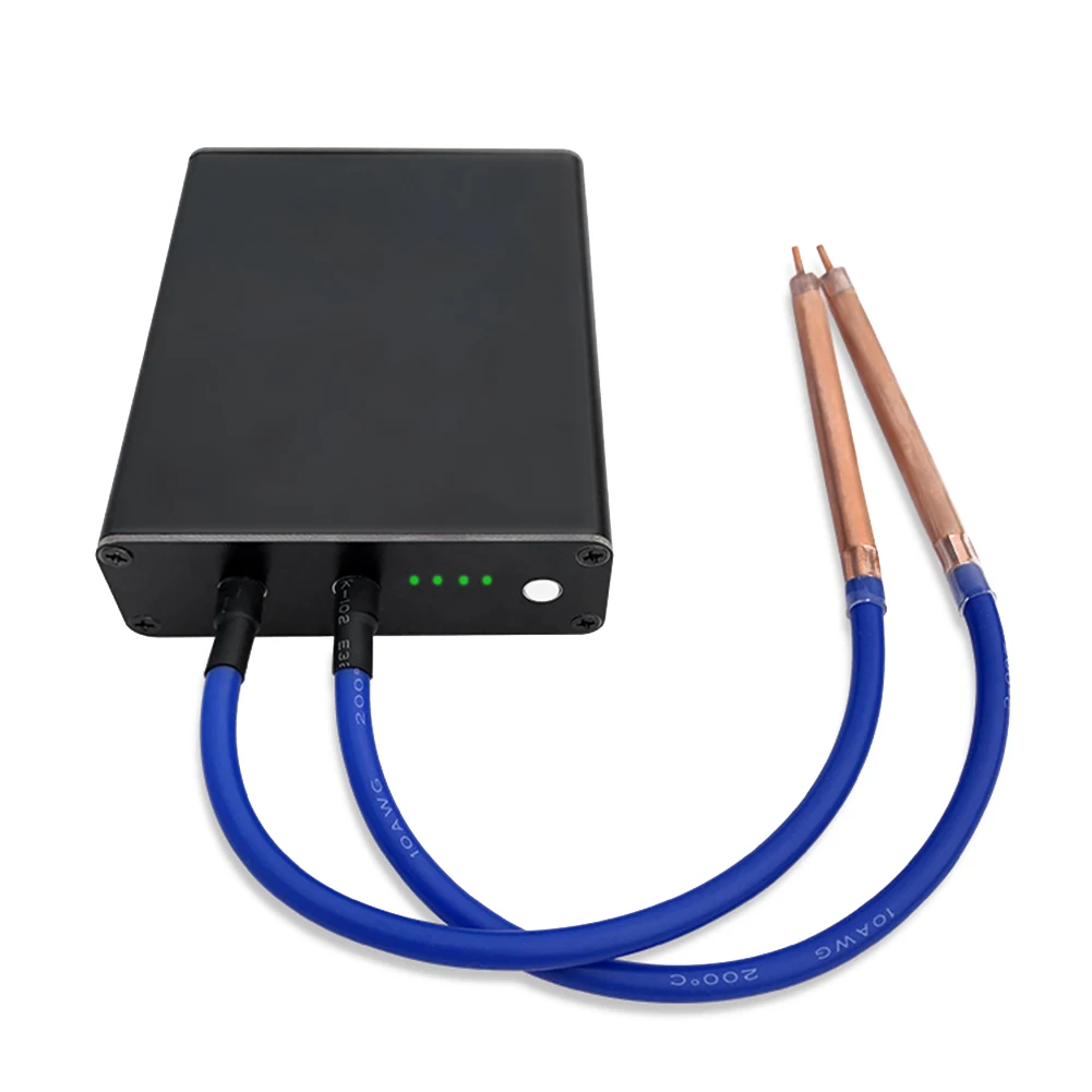 

Welder Spot Mini Welding Machine 18650 Battery Nickel Strip DIY Fireproof Weld Two Output Modes Timing Trigger Output