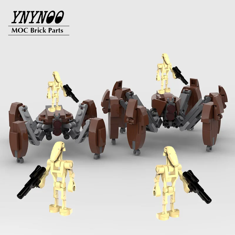 Новинка Звездный план серия Moive краб битва дроиды робот MOC строительные блоки