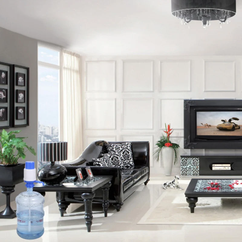 Бутилированная питьевая вода Ручной пресс лодочки Дозатор для питьевой воды