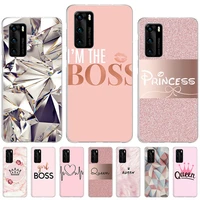 rose gold pink princess queen case for samsung s21 s20 ultra s21fe cover for galaxy s10 5g s9 s8 plus s10e coque back shell