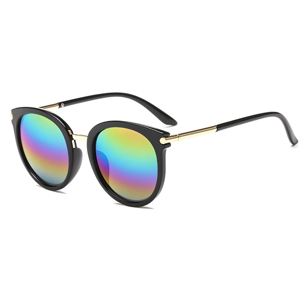 Женские квадратные солнцезащитные очки кошачий глаз брендовые с зеркальным